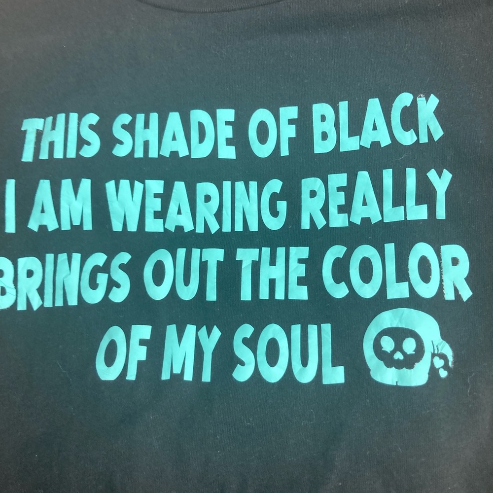 Funny “Black” tshirt